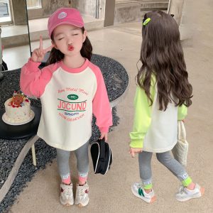 Girls' Spring Ice Cream Print 2-Piece Set, 2 Styles