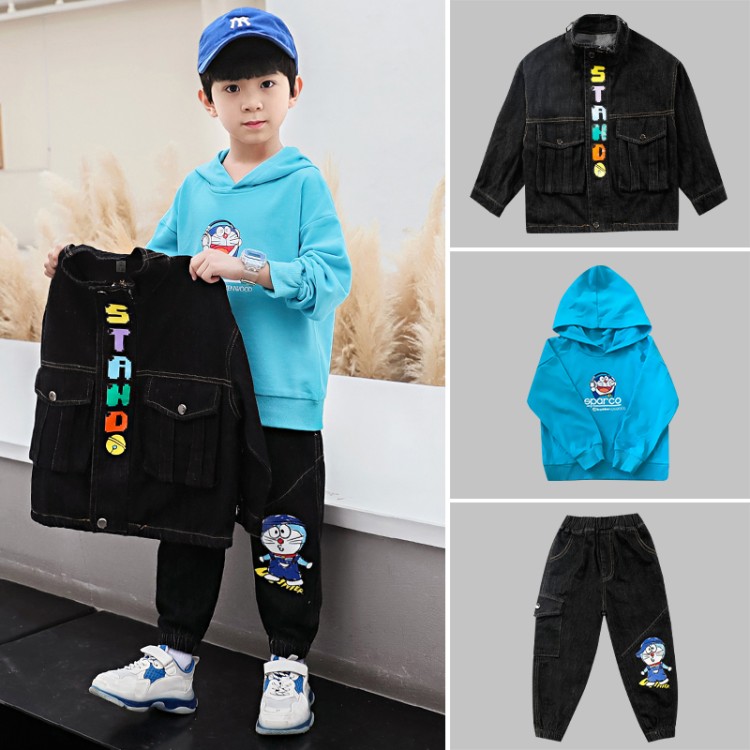 Boys' Color-Block 2-Piece & 3-Piece Sweatsuit Sets - Image 2